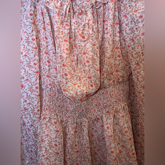 Heyson Floral Smocked Waist Boho Peasant Blouse | Size Small | NWOT - Picture 6 of 9